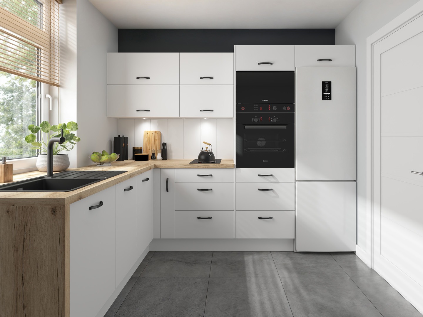 Köögi kollektsioon Top White