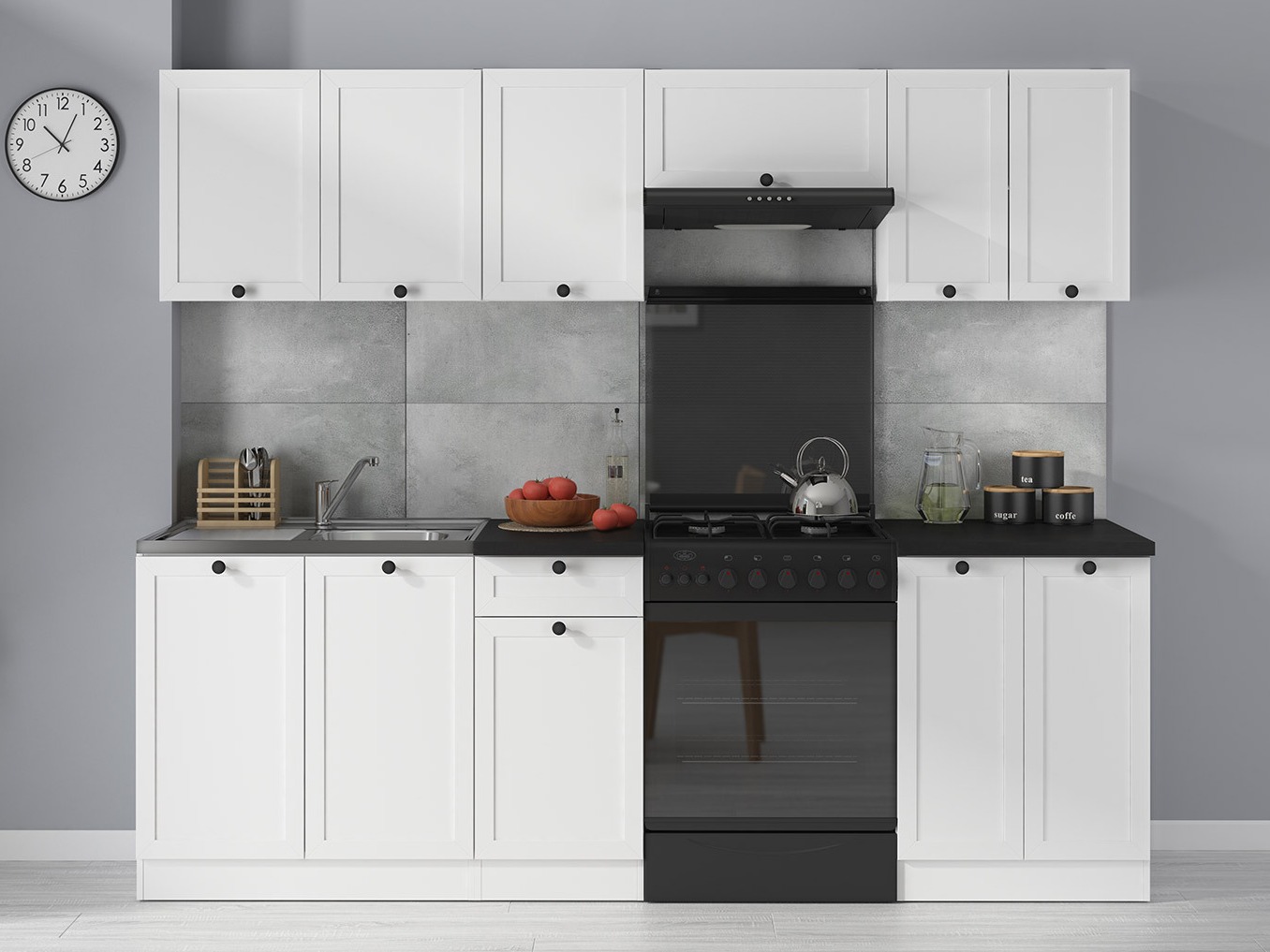 Köögi kollektsioon Classic White Oak