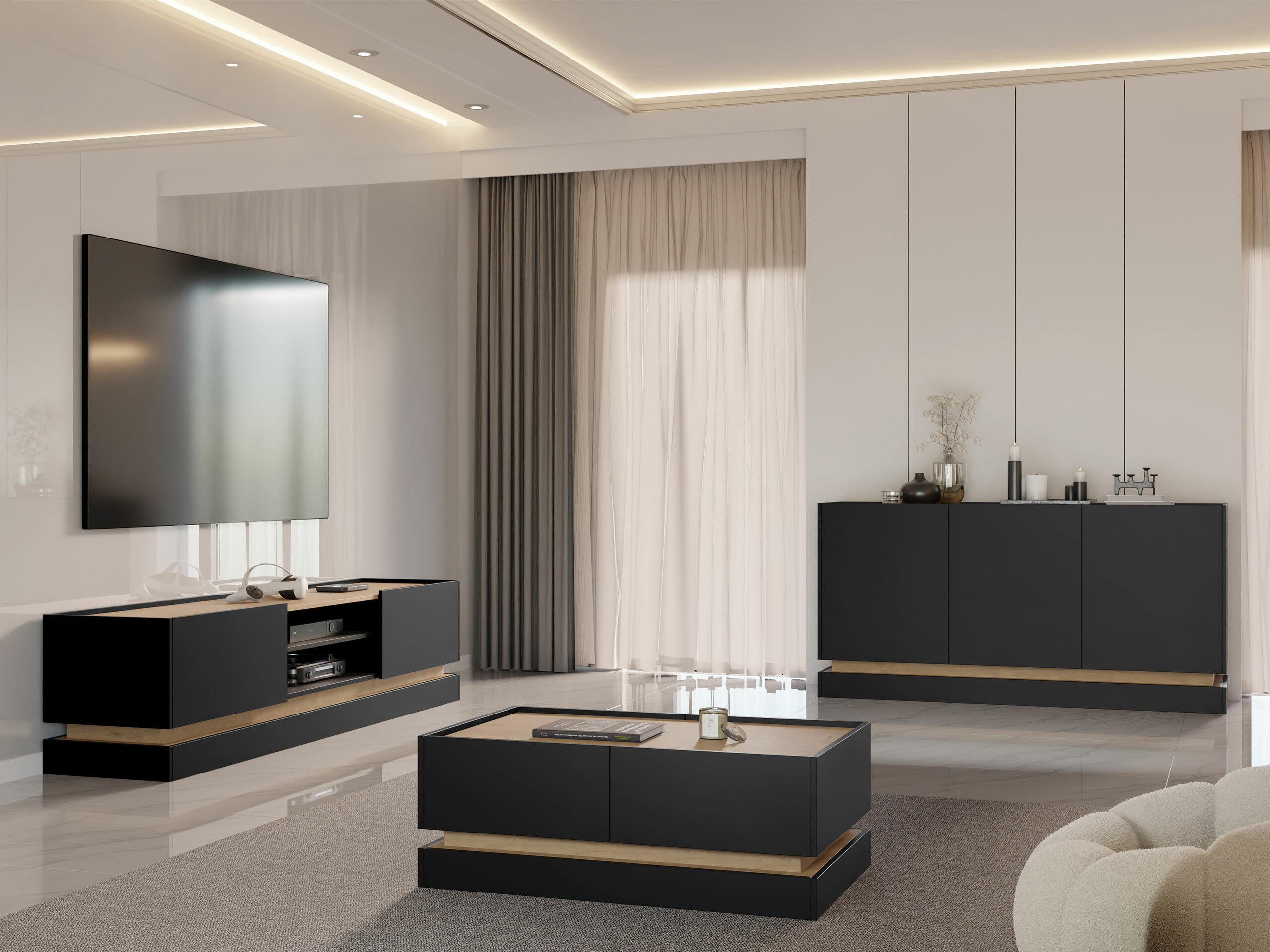 Mööbli kollektsioon Comfivo Dalvenu