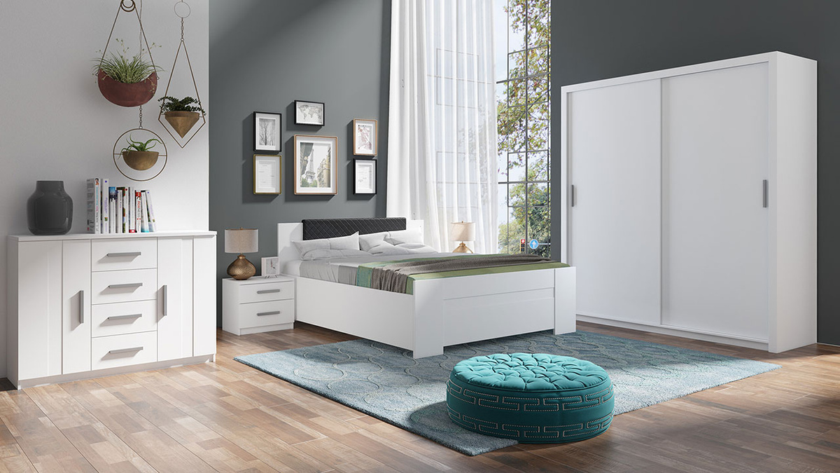 Riidekapp Catromi 109 (Valge)