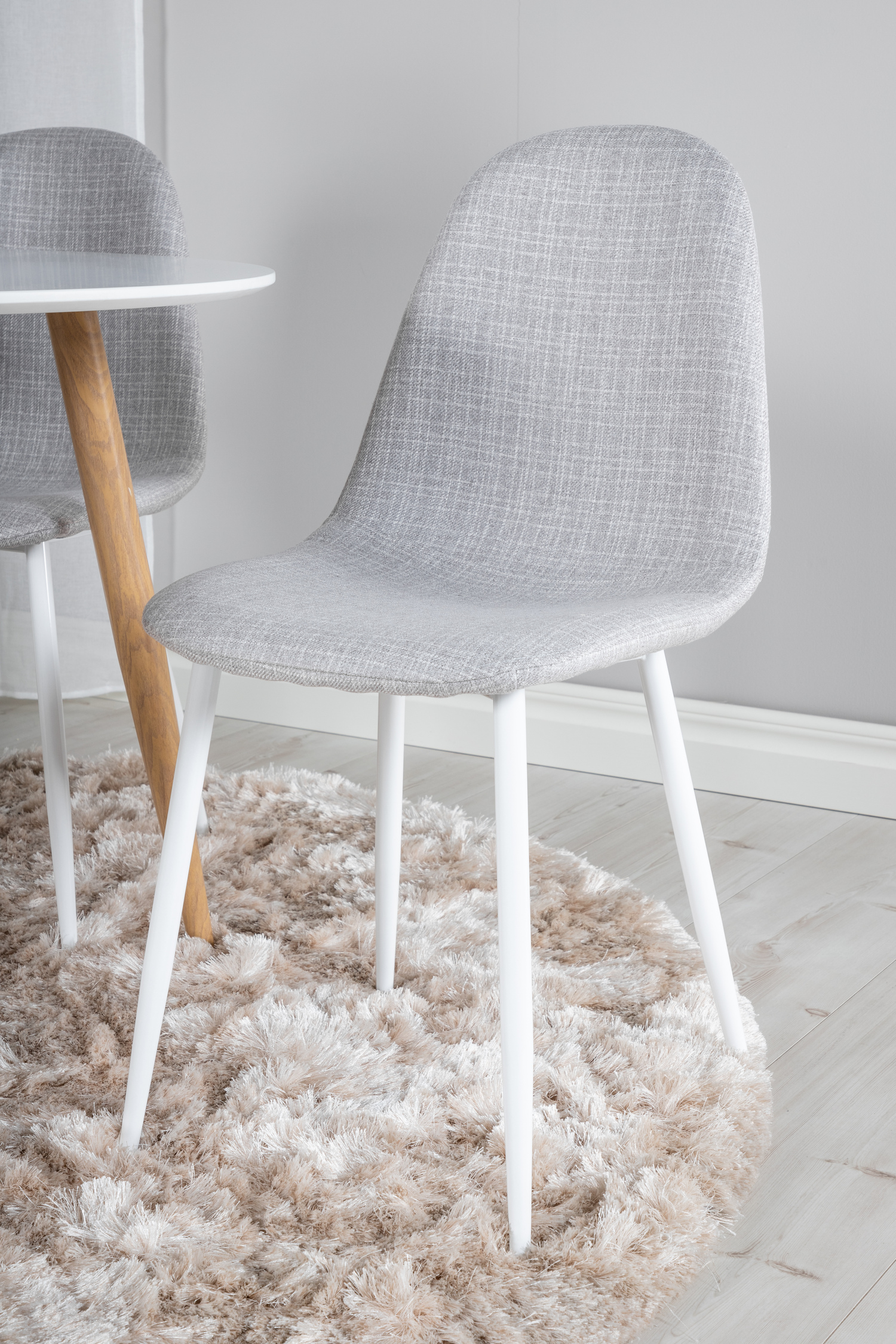 Söögitoakomplekt Dallas 291 (Helehall + Valge)