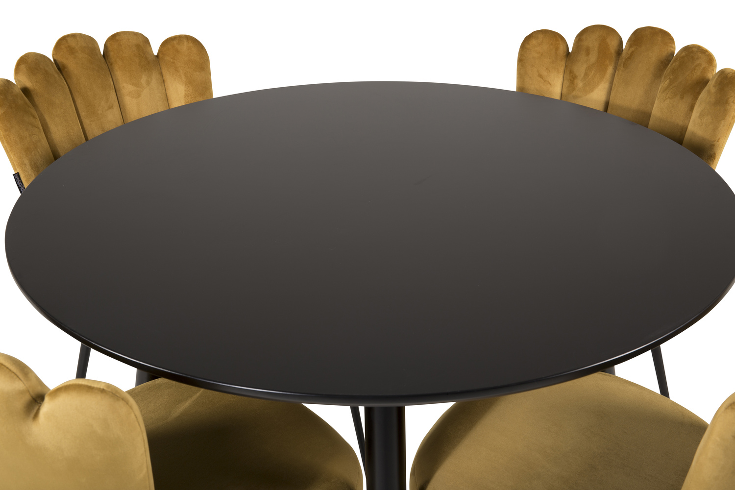 Söögitoakomplekt Dallas 1264 (Kollane + Must)