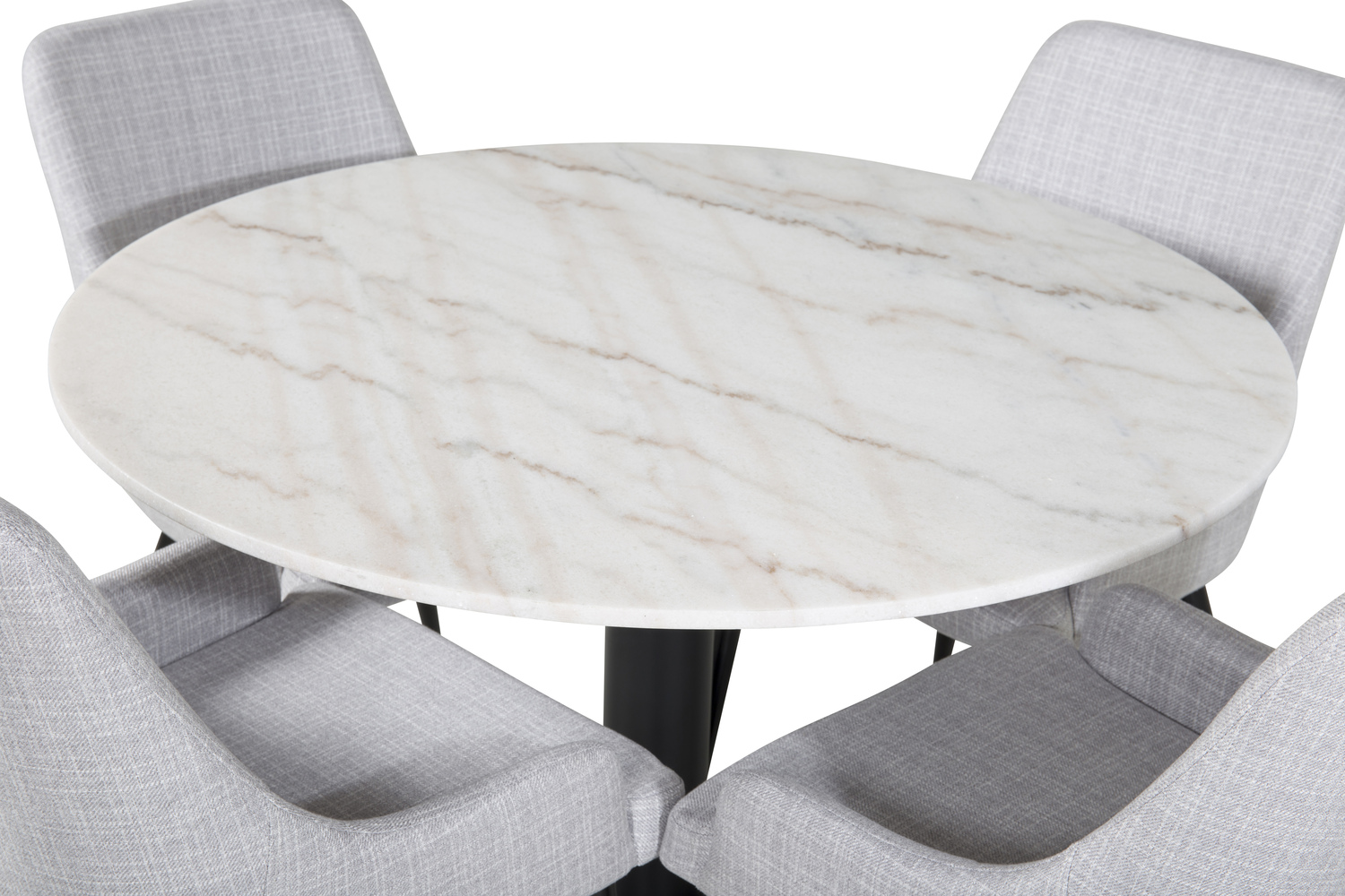 Söögitoakomplekt Dallas 1300 (Helehall + Must)