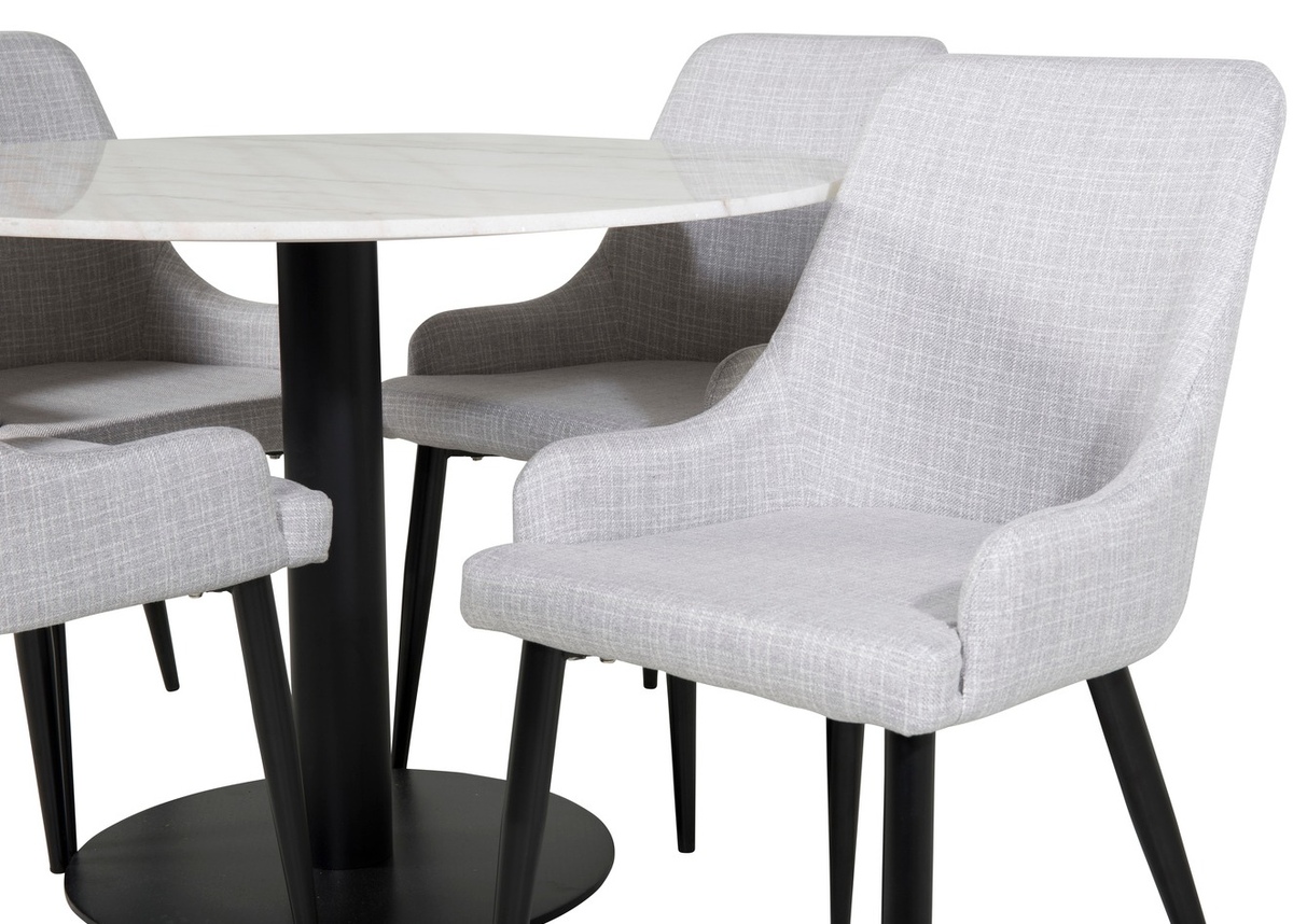 Söögitoakomplekt Dallas 1300 (Helehall + Must)