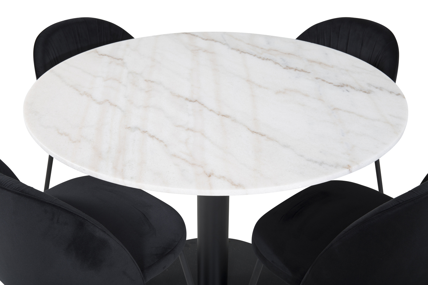 Söögitoakomplekt Dallas 1303 (Must)