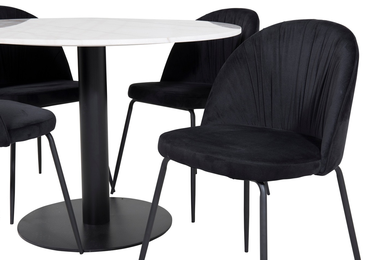 Söögitoakomplekt Dallas 1303 (Must)