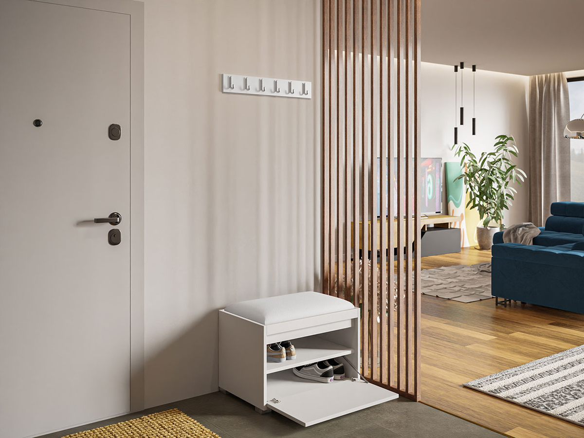 Esikukomplekt Comfivo Pinus VIII (Valge + Soft 017)