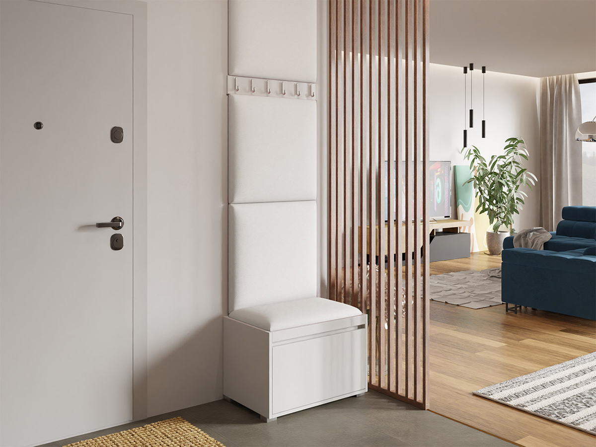 Esikukomplekt Comfivo Pinus IX (Valge + Soft 017)