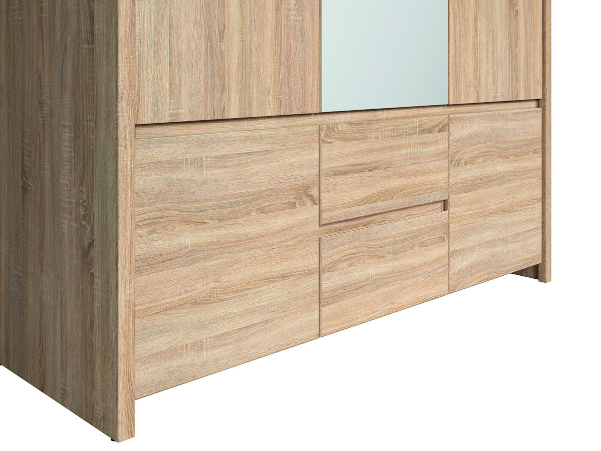 Riidekapp Nolroma 118 (Sonoma tamm)