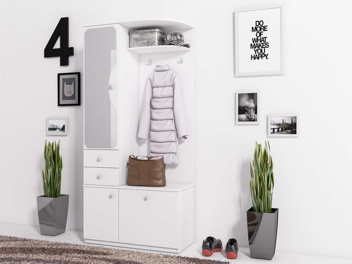 Esikukomplekt Murrieta 116 (Valge)