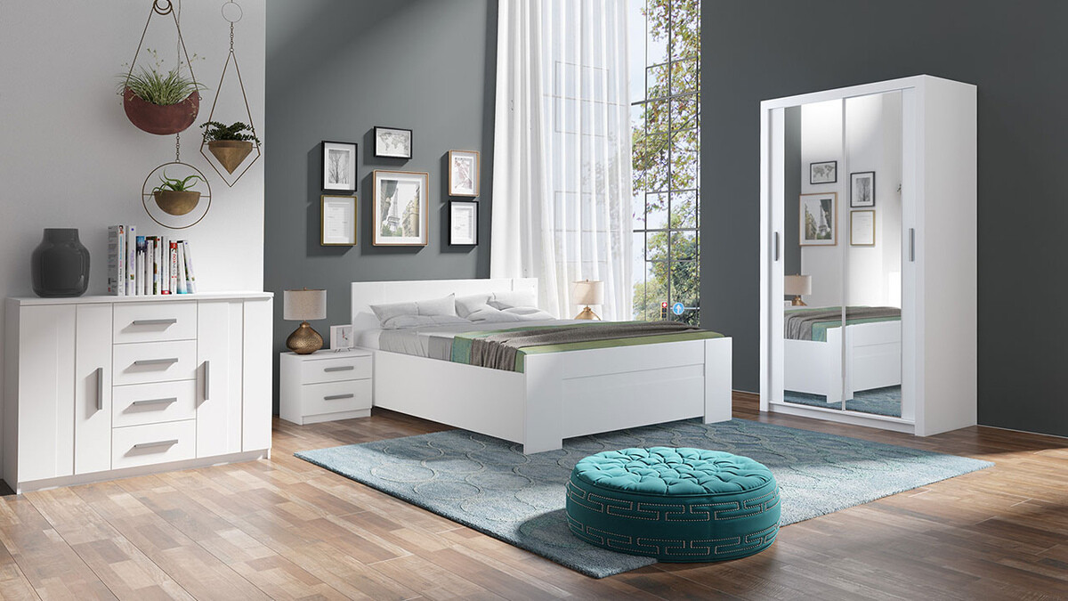 Riidekapp Catromi 104 (Valge)