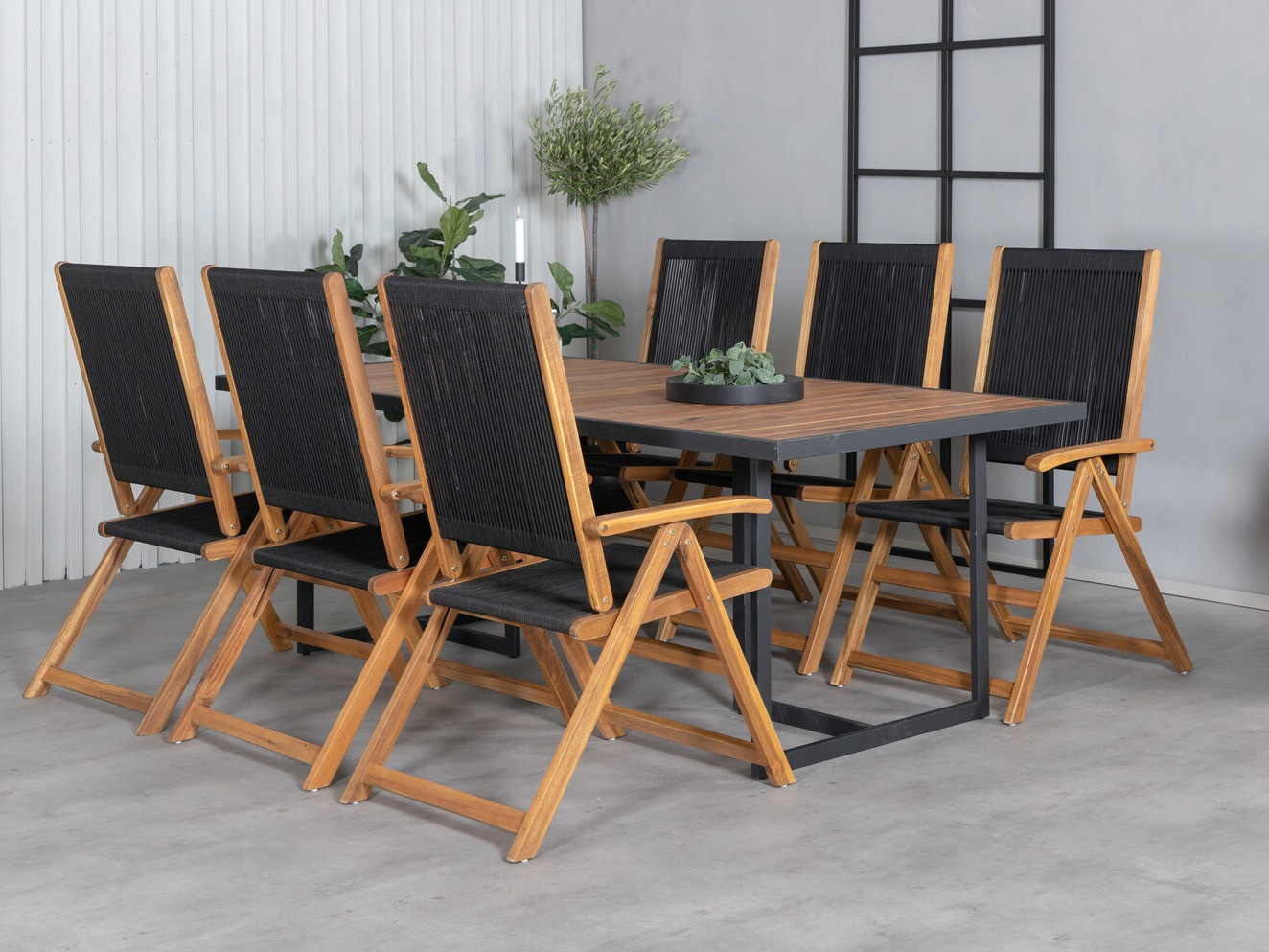 Laua ja toolide komplekt Dallas 2905