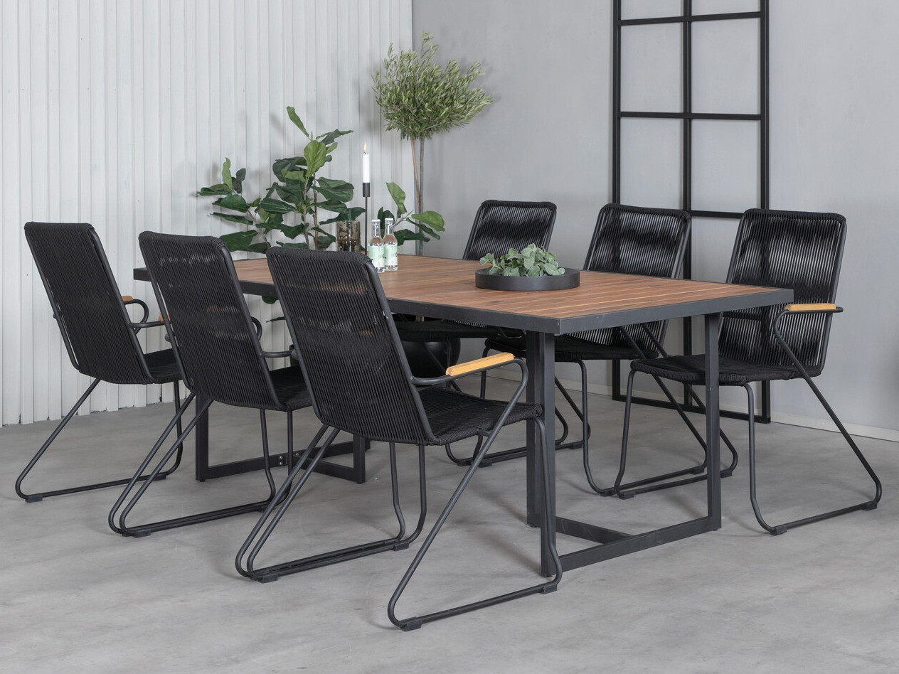 Laua ja toolide komplekt Dallas 2913