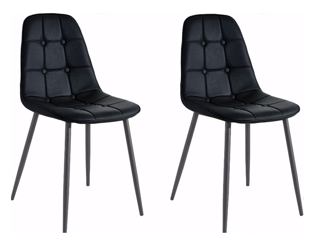 Söögitoakomplekt Denton 267 (Valge + Must)