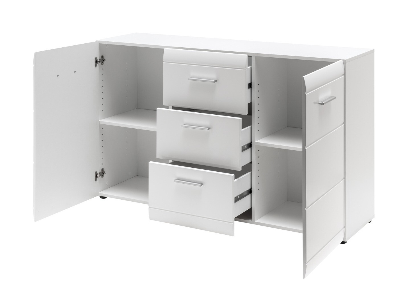 Kummut Livromu 108 (Läikiv valge + Valge)