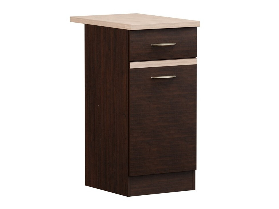 Sahtli ja ustega moodulkapp Eli Dark 101