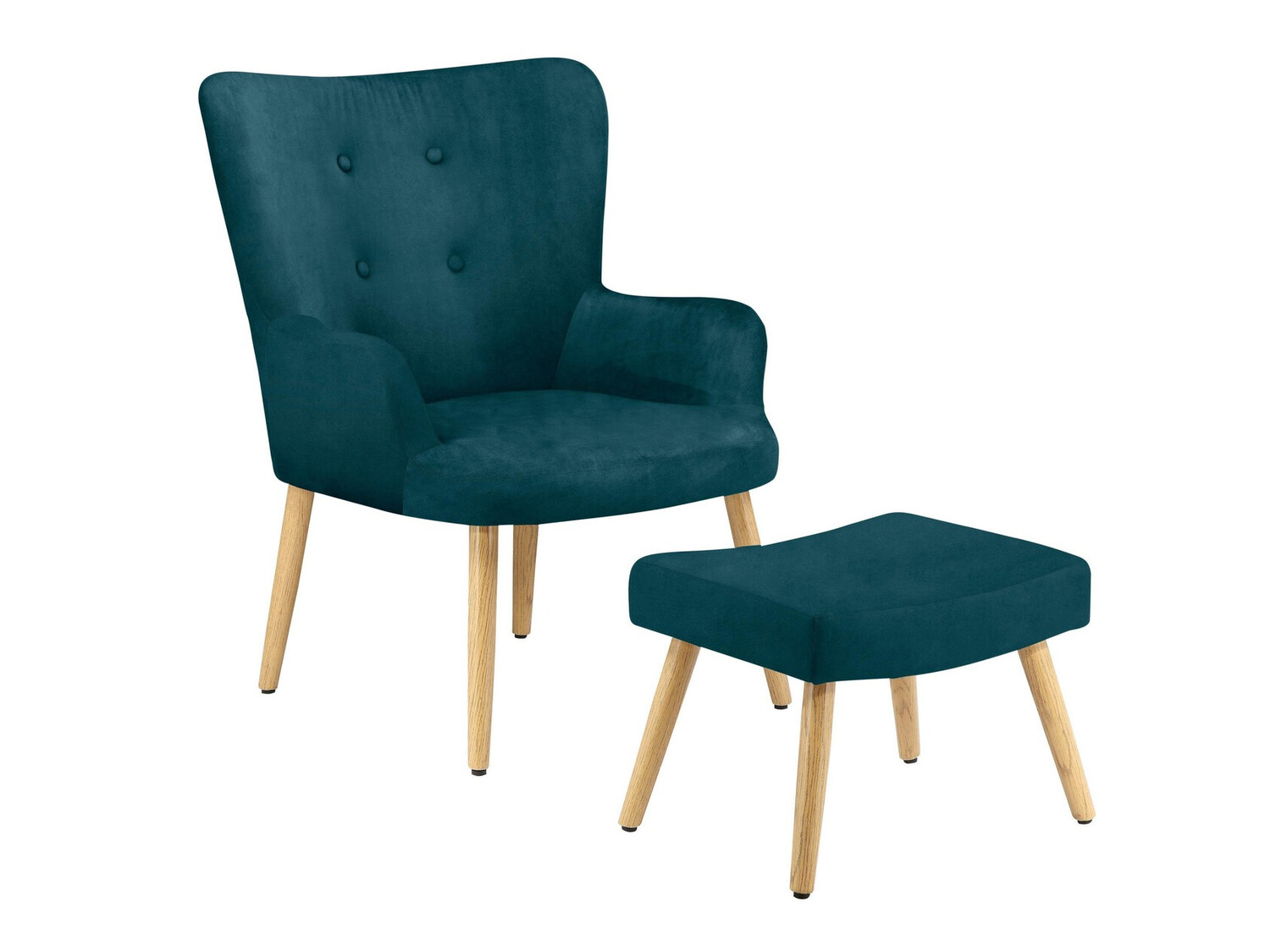 Tugitool Denton 304 (Türkiis + Ere puit)