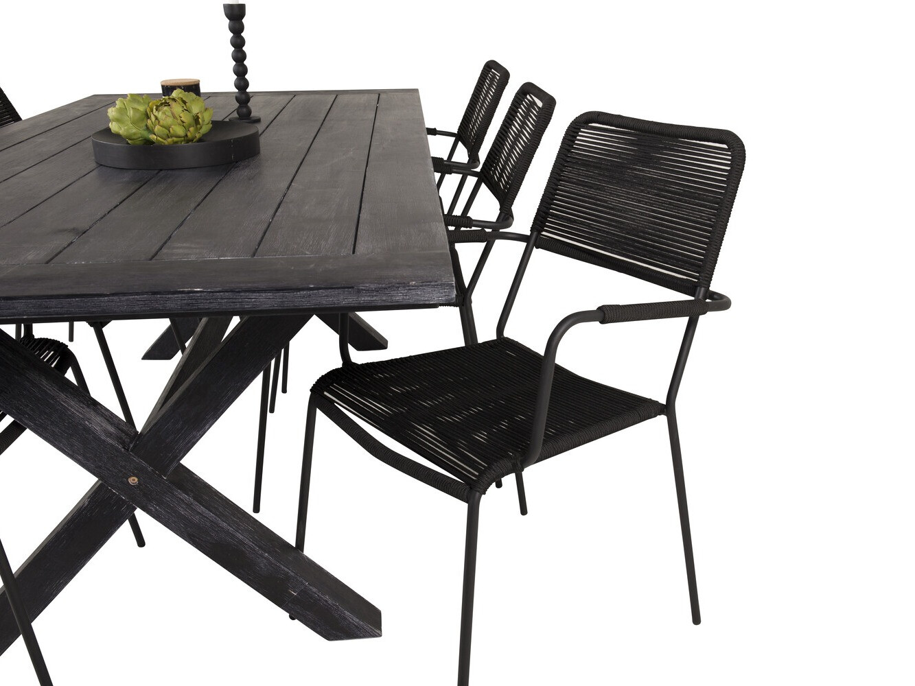 Laua ja toolide komplekt Dallas 2872