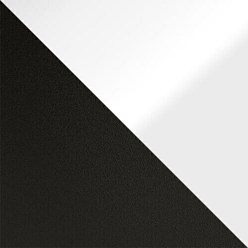 Diivanilaud Germantown 105 (Matt must + Läikiv valge)