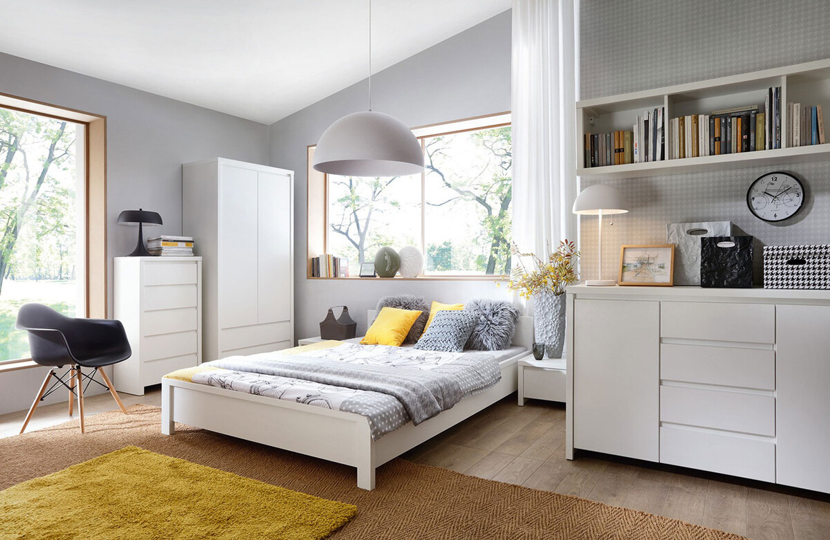 Voodi Nolroma 120 (Valge)