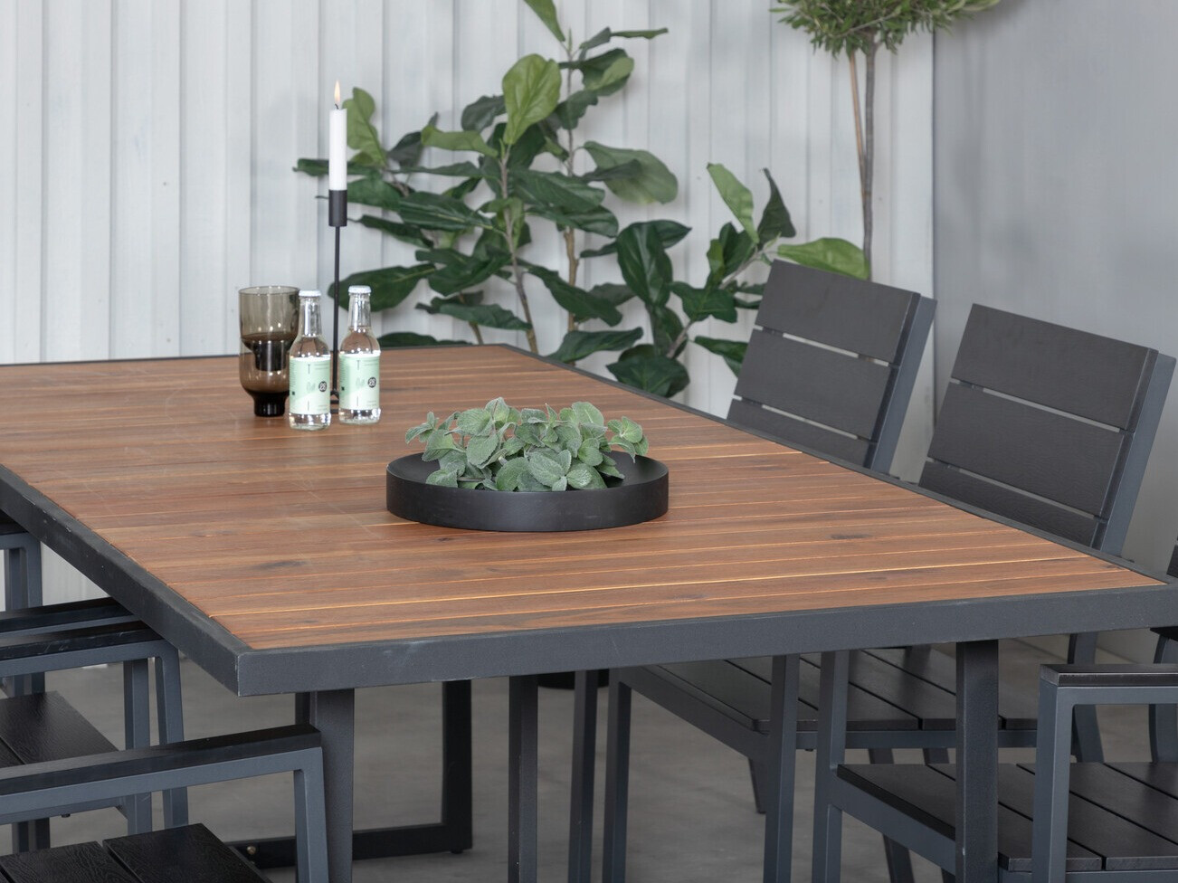 Laua ja toolide komplekt Dallas 2923