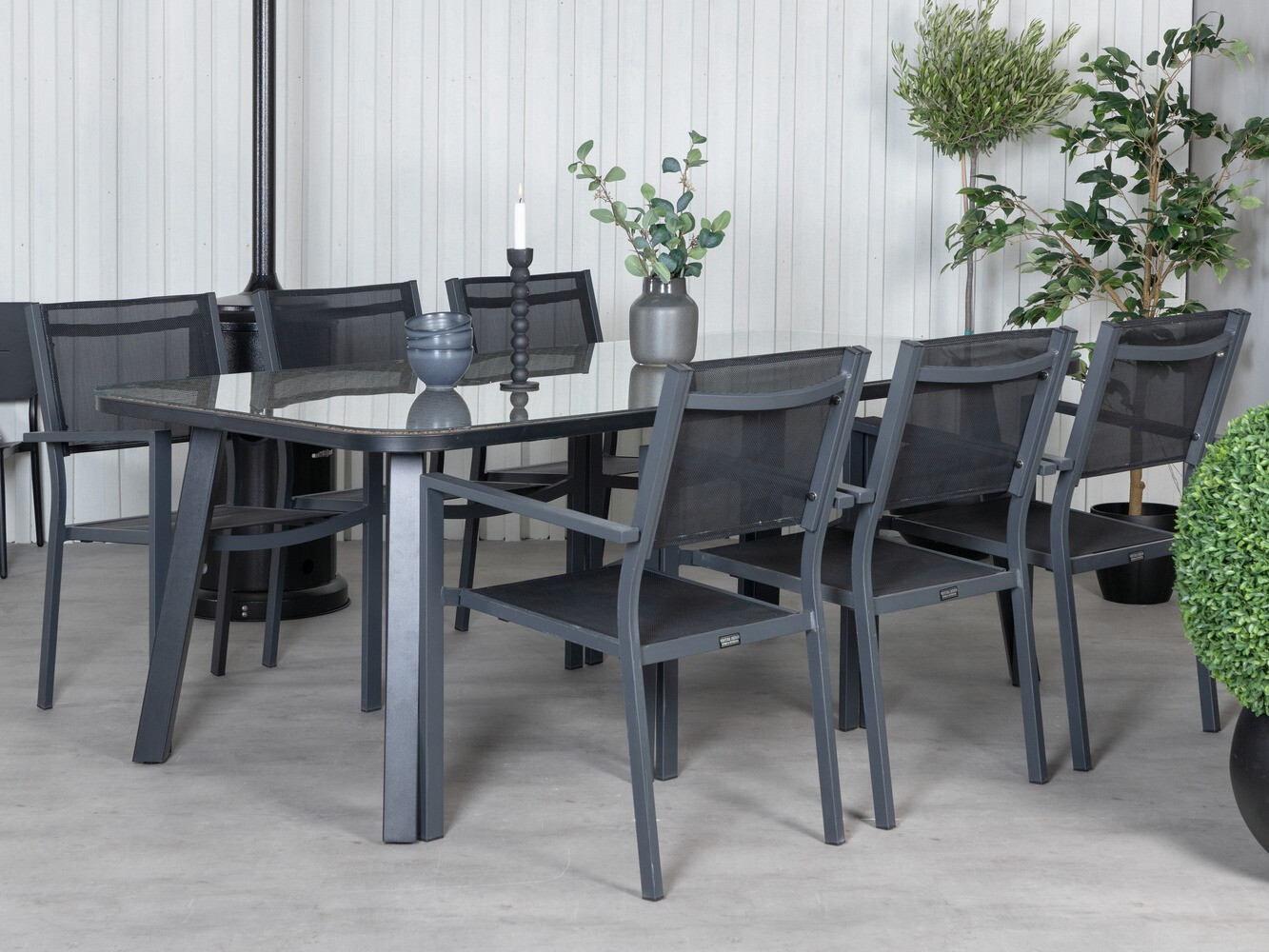 Laua ja toolide komplekt Dallas 760