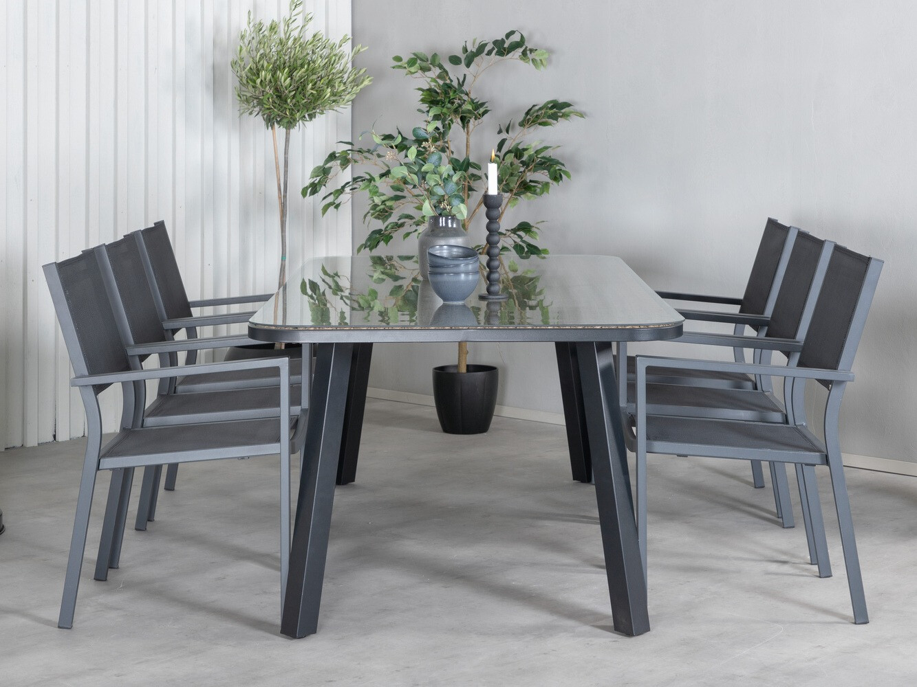 Laua ja toolide komplekt Dallas 760