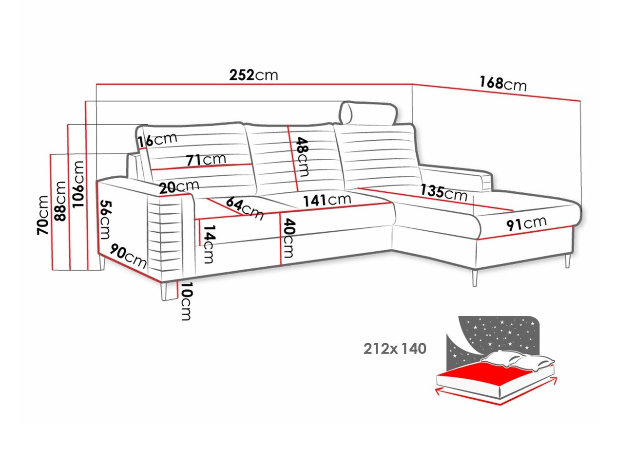 Nurgadiivan Comfivo 243 (Velluto 25)