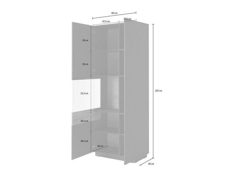 Elutoa komplekt Livlore 108 (Valge + Läikiv valge + Wotani tamm)