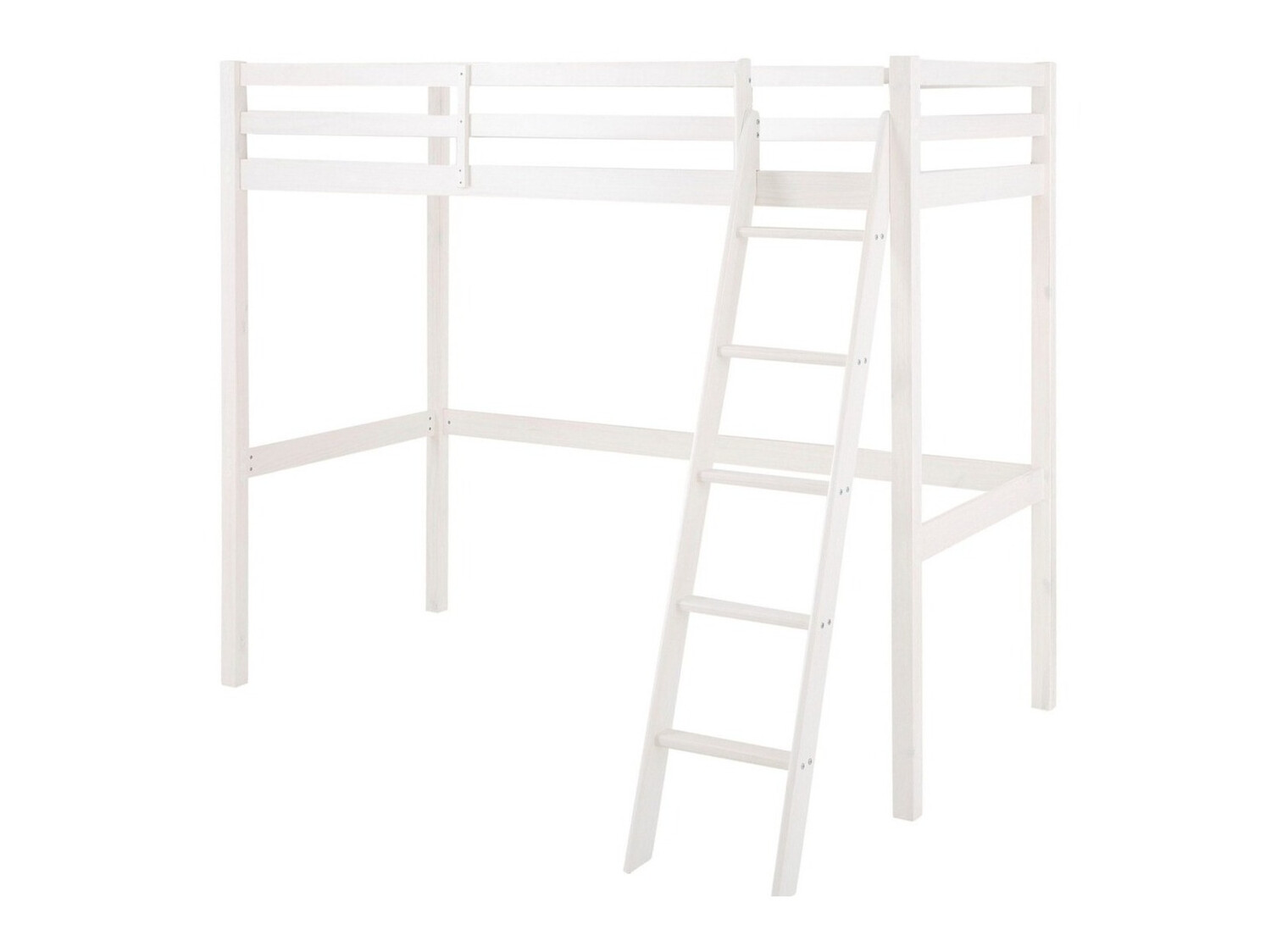 Kõrge voodi Ruvfiva 105 (Valge)