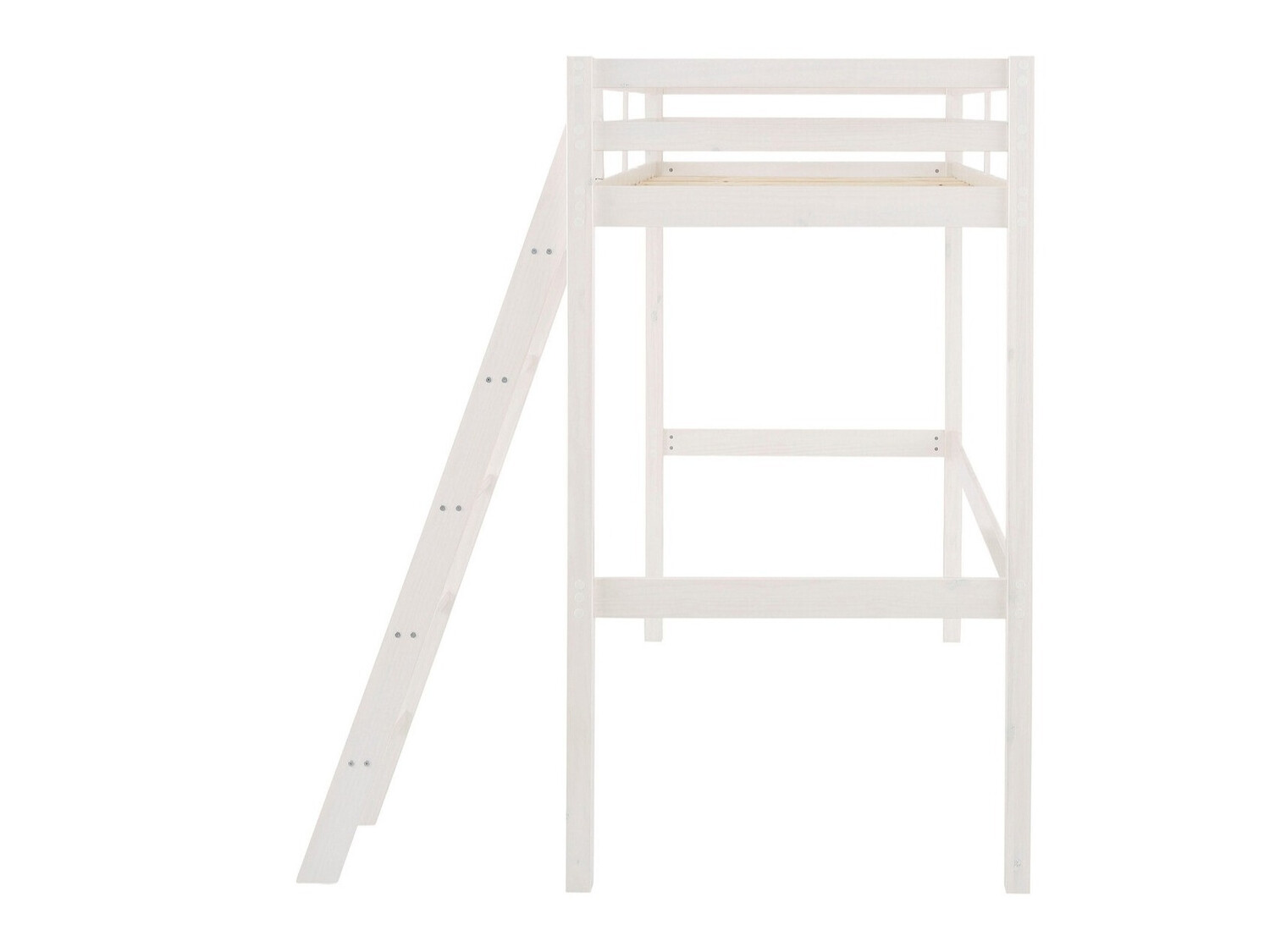 Kõrge voodi Ruvfiva 105 (Valge)