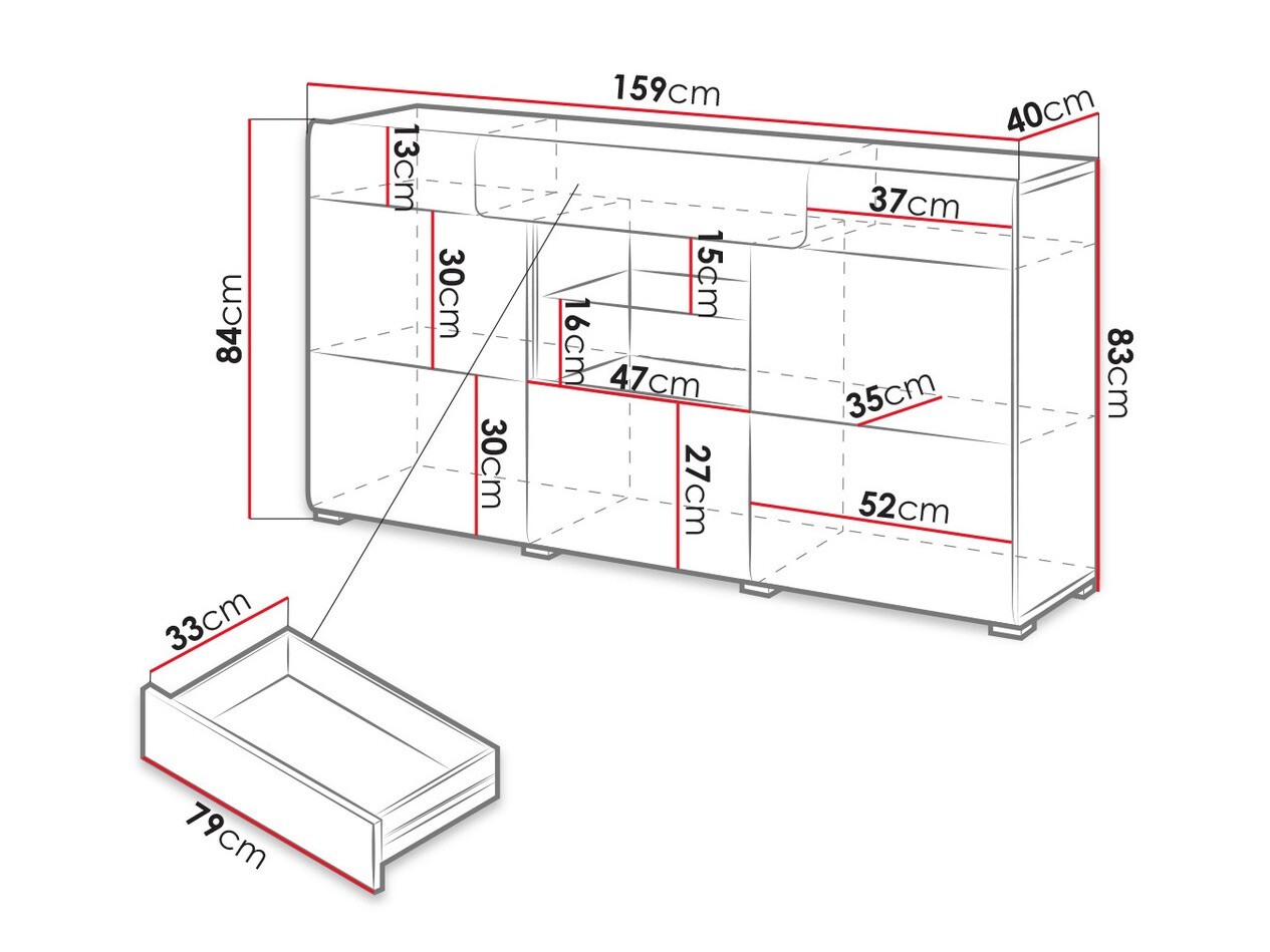 Kummut Torsone 108 (Antratsiit + Gloss antratsiit + Grandson tamm)