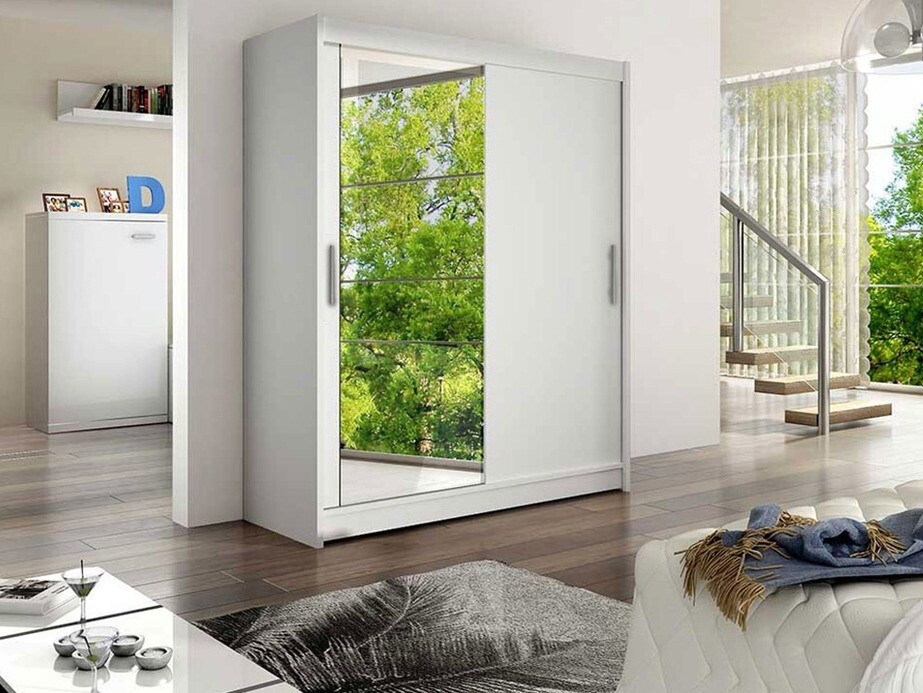 Riidekapp Closico Camera VI (Valge)