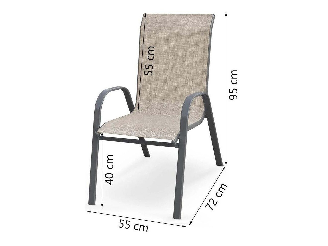 Laua ja toolide komplekt Houston 1071