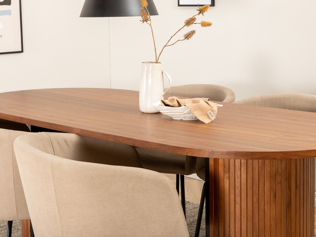 Söögitoakomplekt Dallas 2749 (Beež + Must)