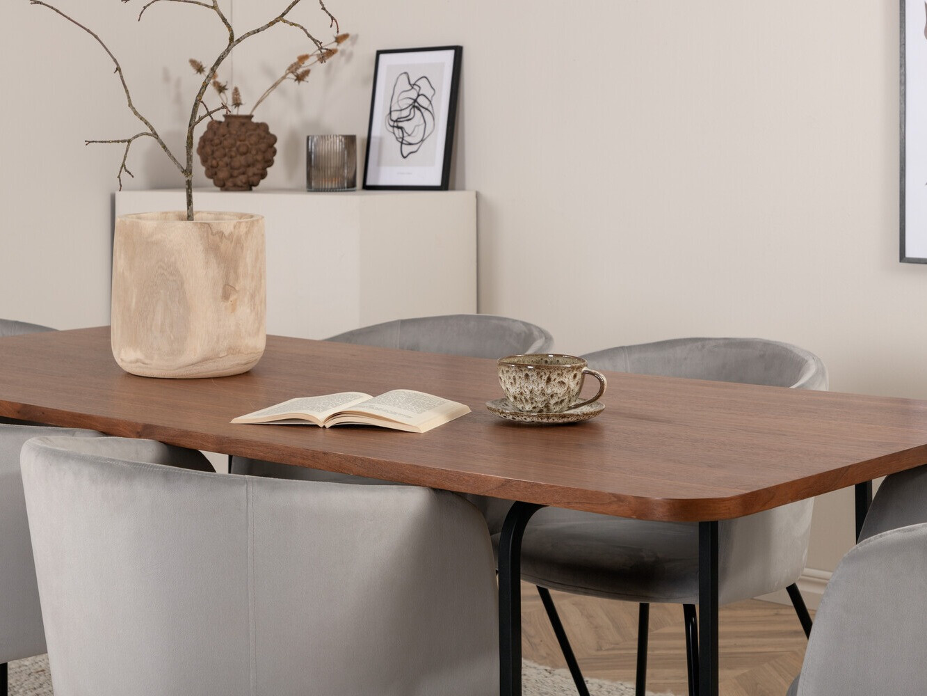 Söögitoakomplekt Dallas 2793 (Hall + Must)