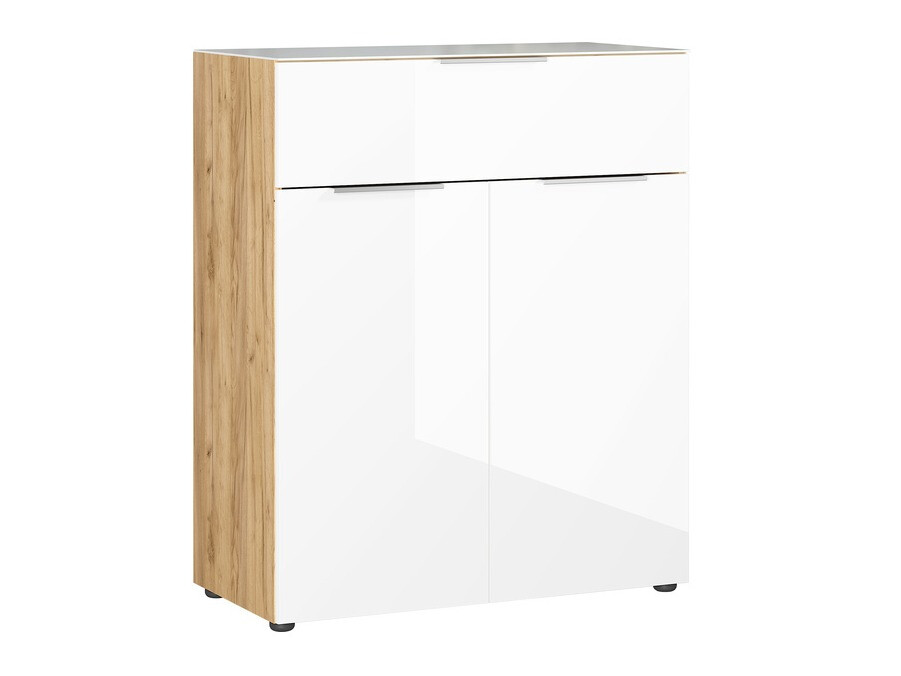 Kummut Sacramento 301 (Navarra tamm + Läikiv valge)