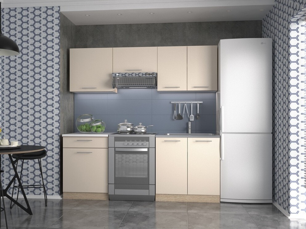 Köögikomplekt Houston 857 (Koor + Sonoma tamm)