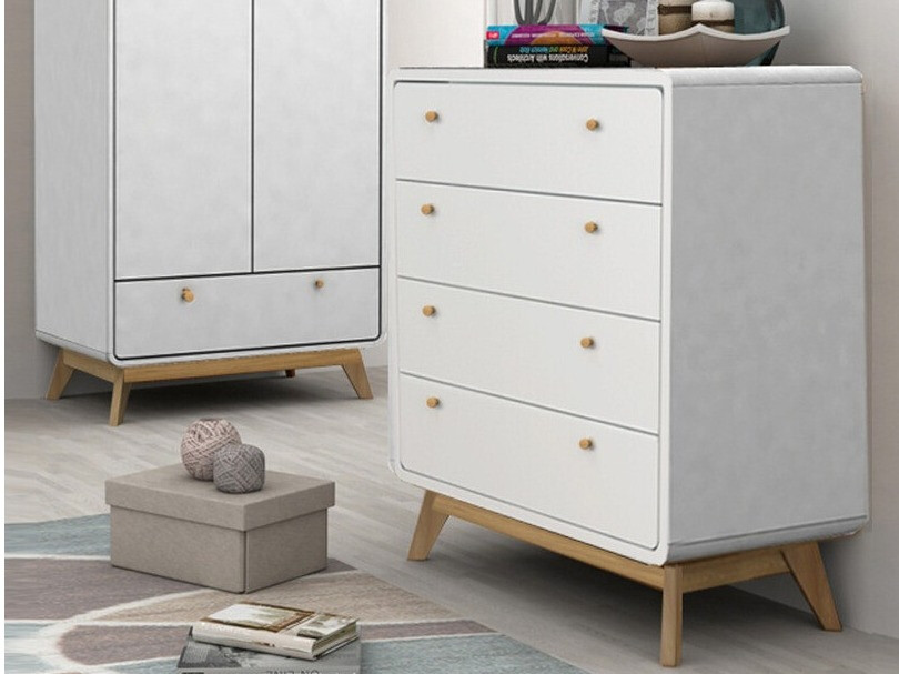 Kummut Elbtena 112 (Valge + Tamm)