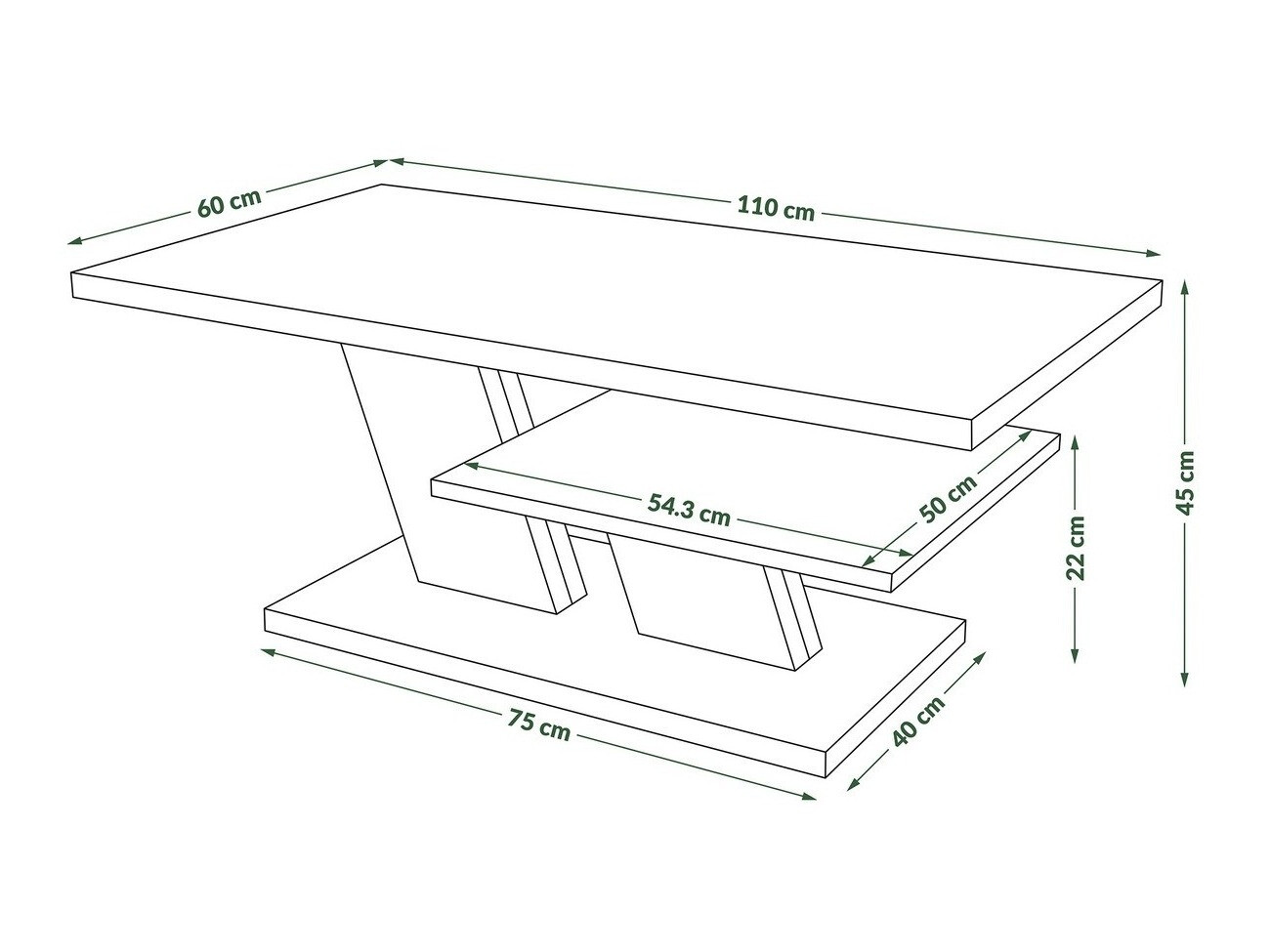Diivanilaud Glendale 101