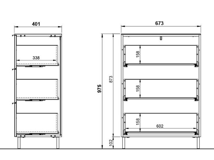 Kummut Revteno 107 (Grafiit + Navarra tamm)