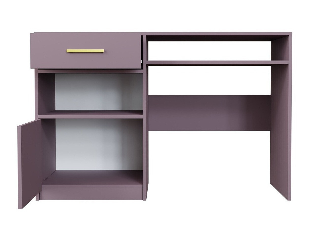 Kirjutuslaud Dortivu 117 (Lilla + Kuldne)