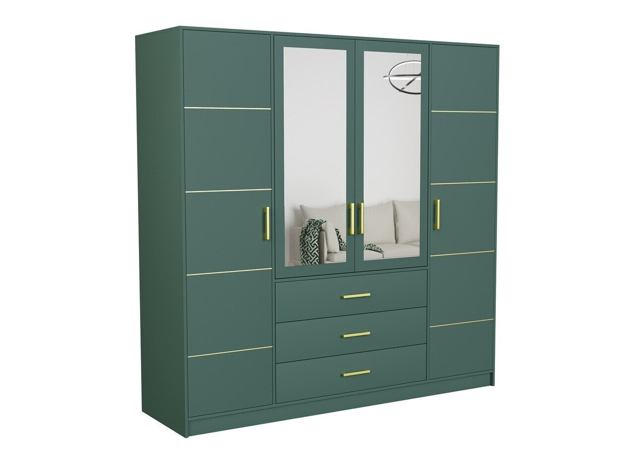 Riidekapp Dortivu 115 (Roheline)