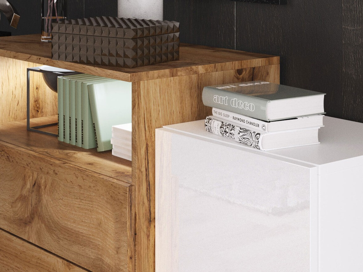 Kummut Sarasota 127 (Wotani tamm + Läikiv valge)