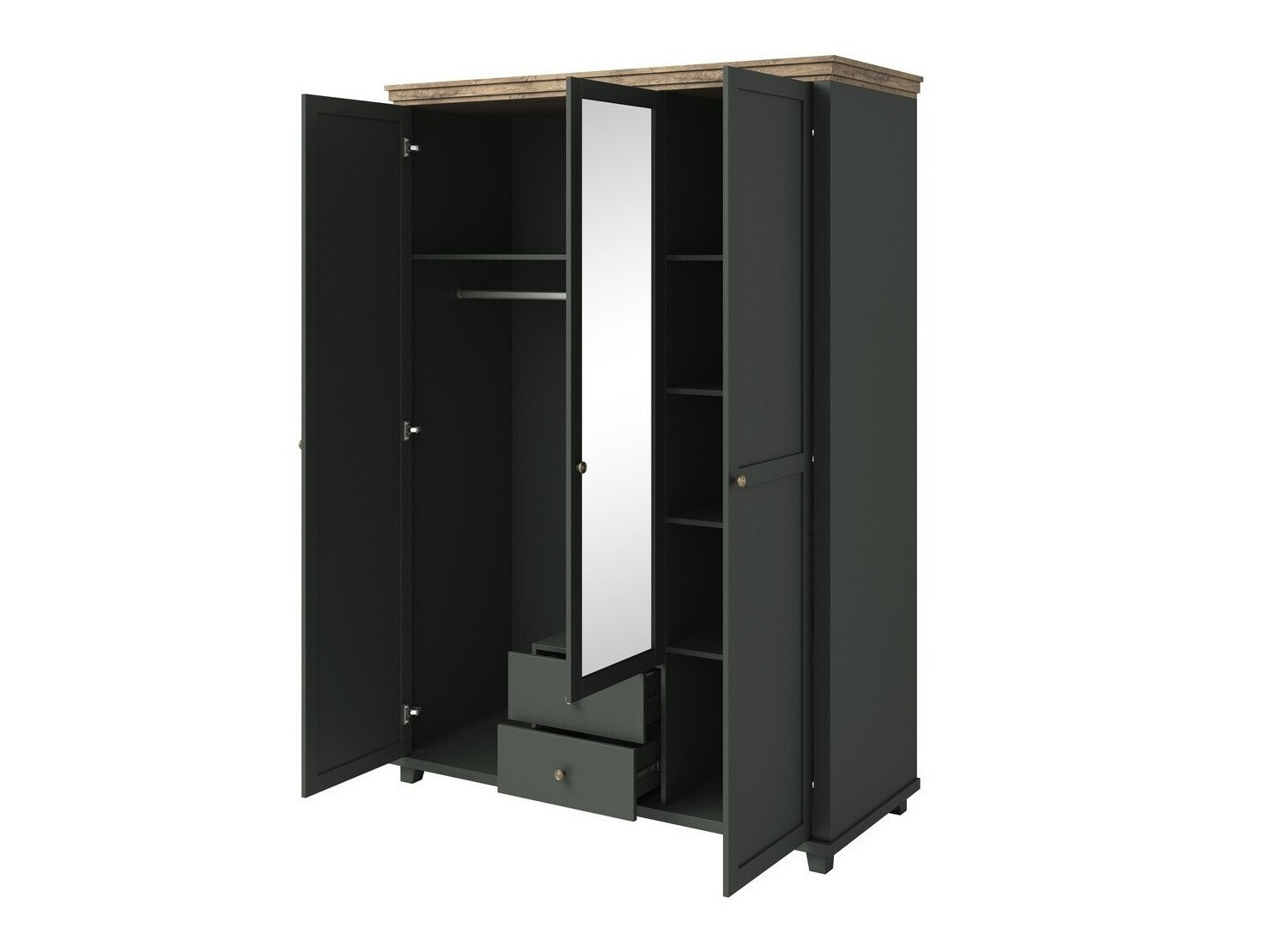 Riidekapp Tolnue 114 (Tumeroheline + Lefkas tamm)