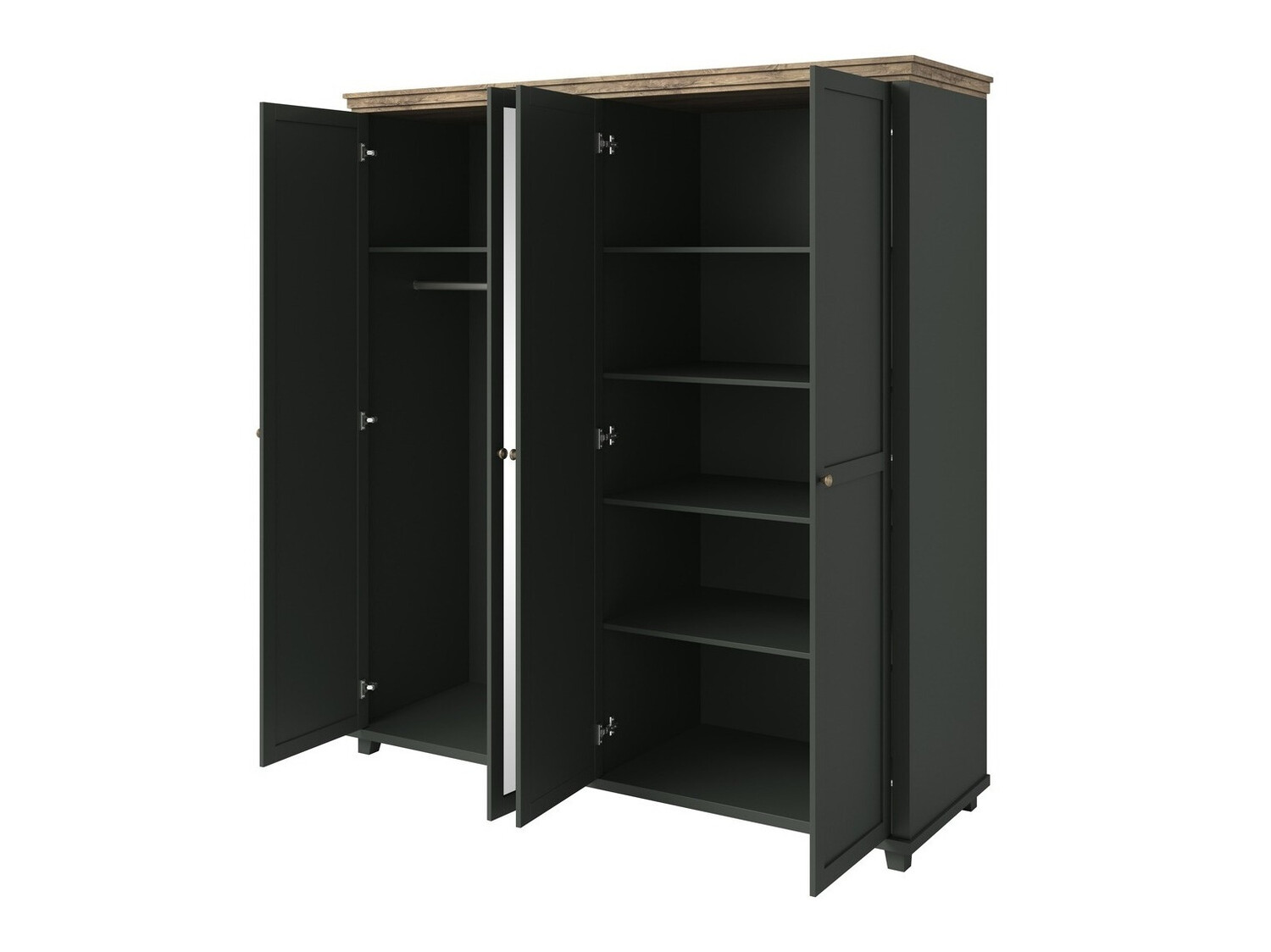 Riidekapp Tolnue 115 (Tumeroheline + Lefkas tamm)