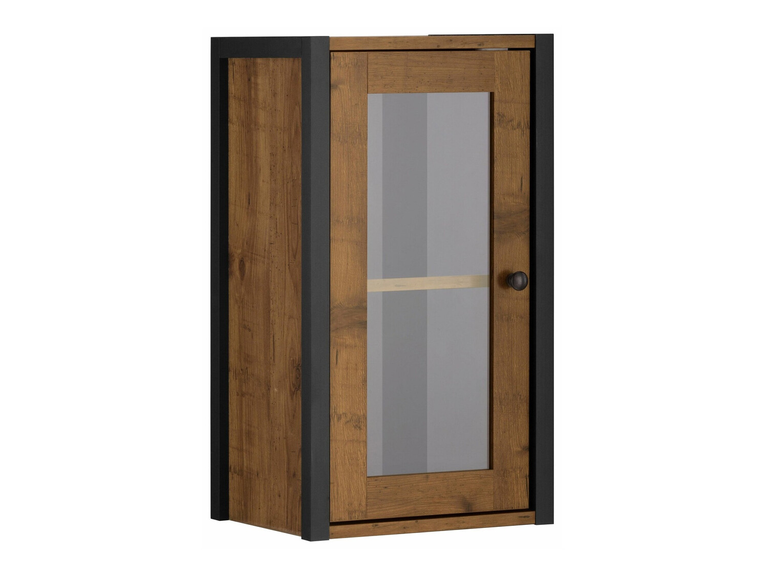 Vannitoa seinakapp Larnovo 118 (Must + Tume tamm)