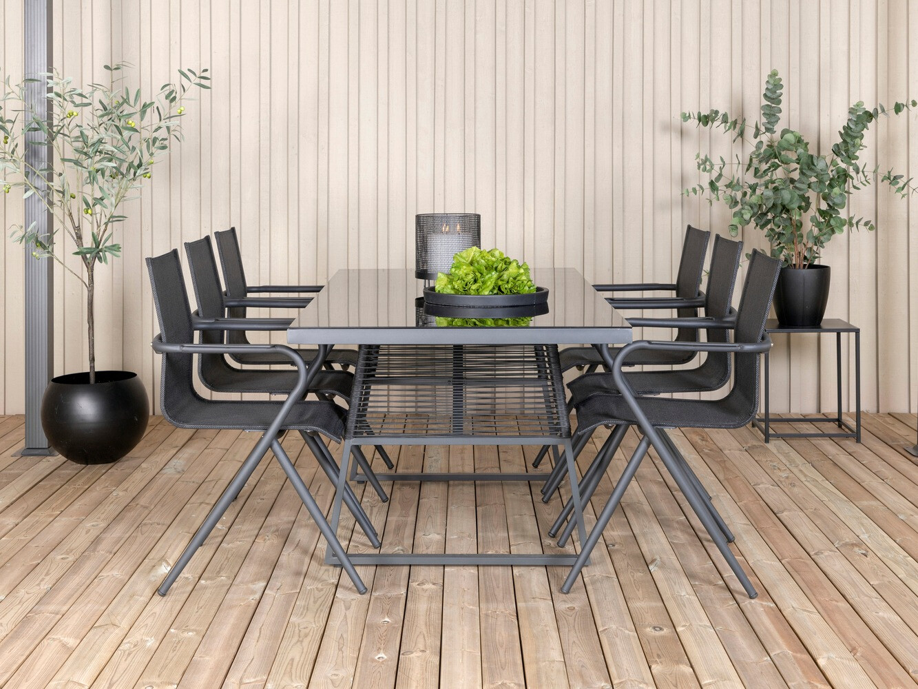 Laua ja toolide komplekt Dallas 1042