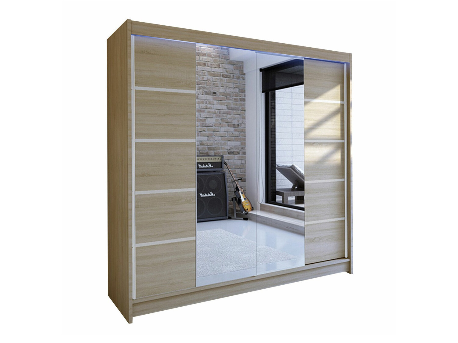 Riidekapp Closico Cavaris V (Sonoma tamm)