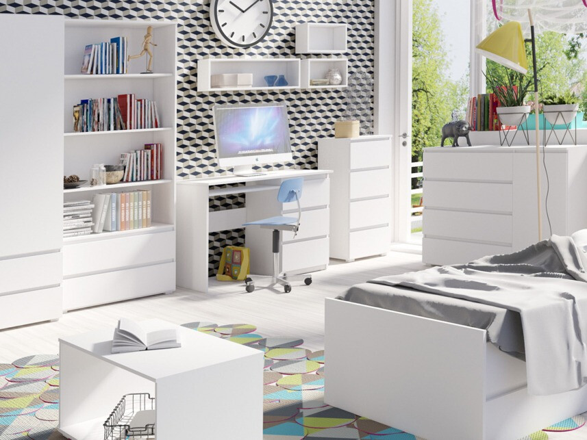 Kirjutuslaud Cirdora 108 (Valge)